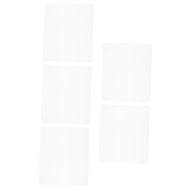 Unomor 5Pcs Clear Acrylic Sheet Panels For DIY Photo Frames Home Decor - Image 1